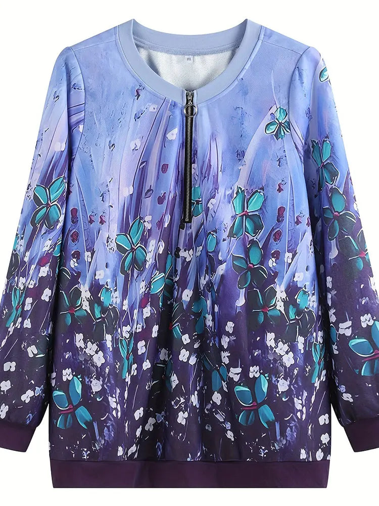 Women's plus Size Knitted Top Long Sleeve Crew Neck Sweater Soft Comfortable Breathable Loose Fit Casual Warm Knitwear