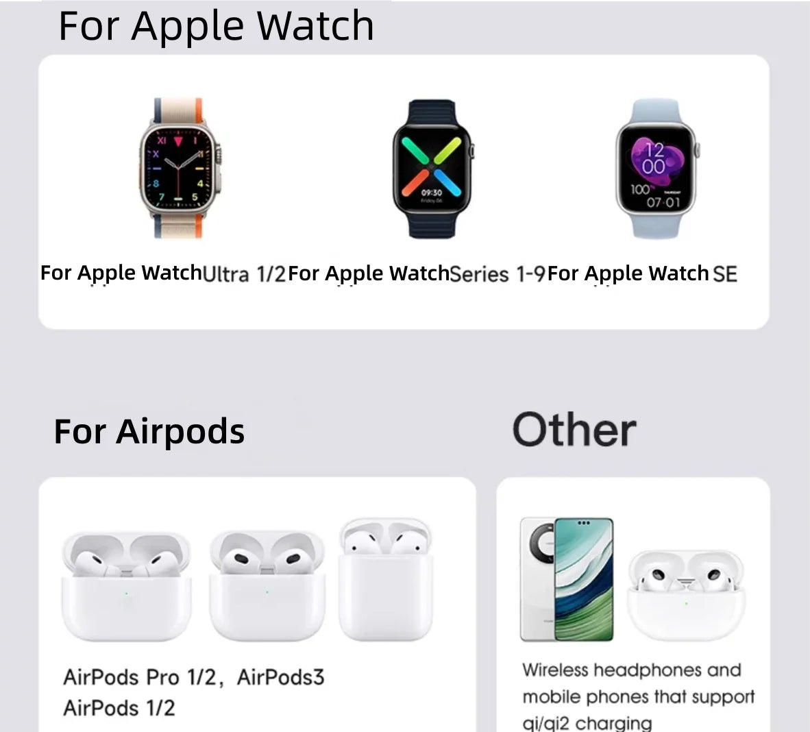 New Truly Qi2 3In1 15W Magnetic Touch Button Wireless Charger for Iphone Android IOS Phones Smart Watches Fast Charging Station