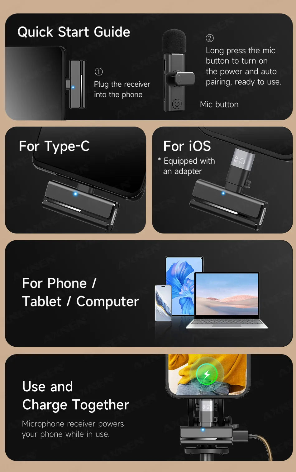 AI Auto-Tracking Phone Gimbal 360° Rotating Face Tracking Stabilizer Portable Desktop Holder for Live Streaming & Photo Shooting